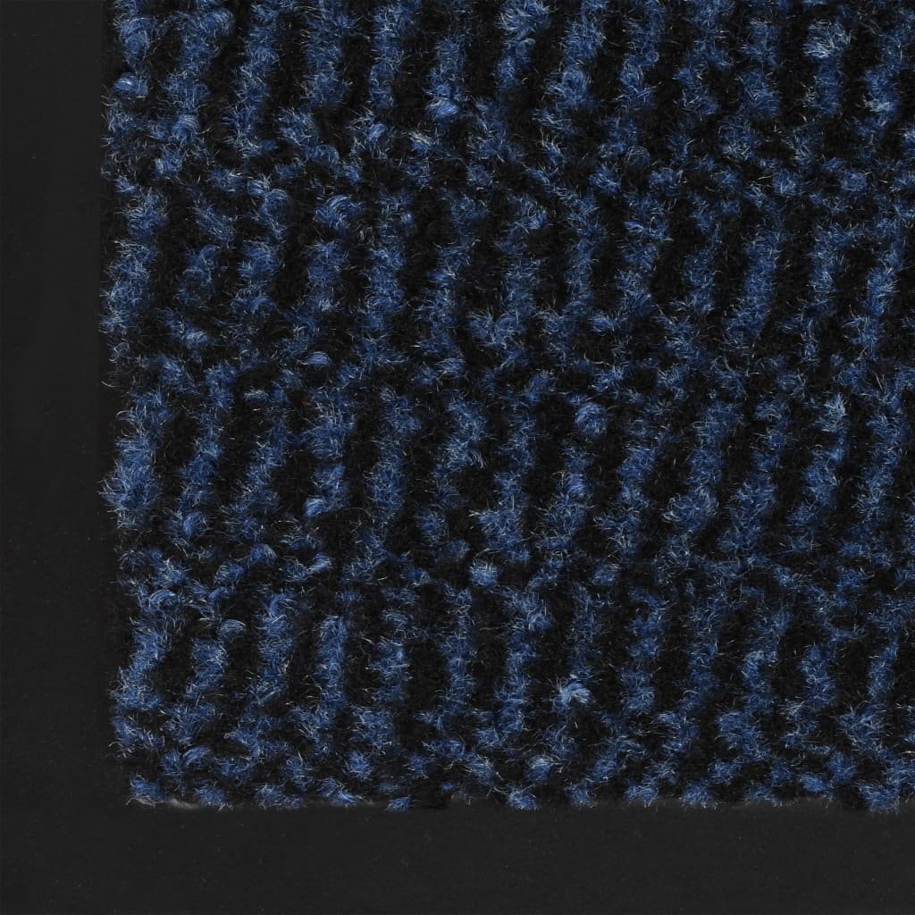 Dust Control Mat Rectangular Tufted 90x150 cm Blue