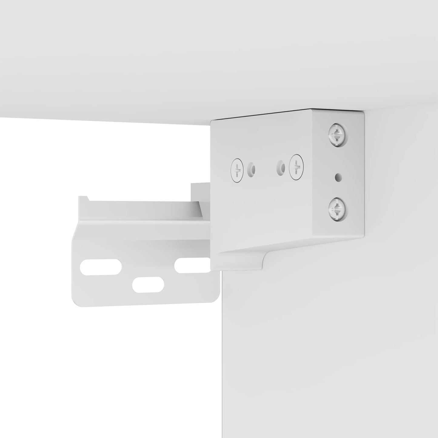 Bathroom Wall Cabinet TULUM White 37 x 24.5 x 86 cm