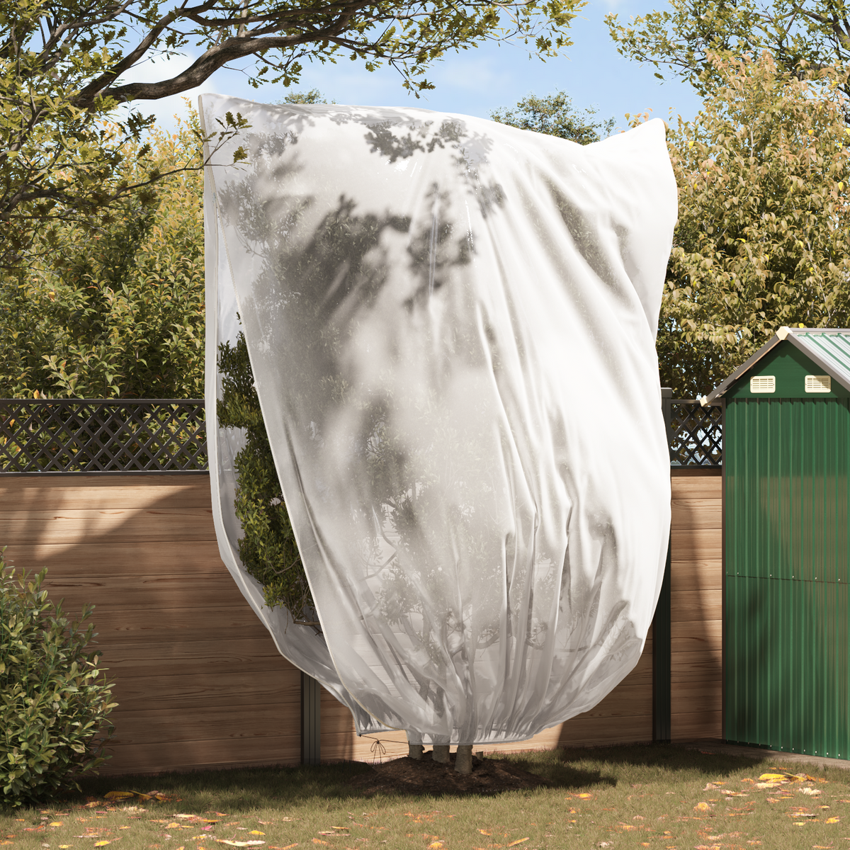 Frost Protection Plant Fleece Covers 3.5 x 2.5 m
