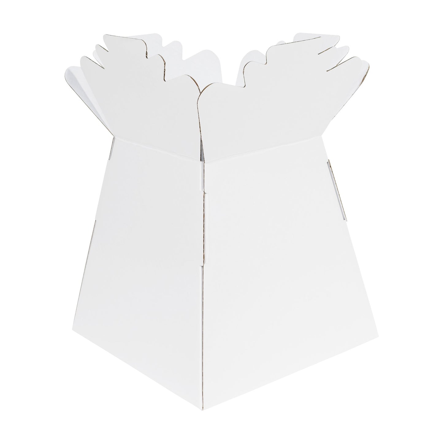 Pearlised White Living Vase (x30)