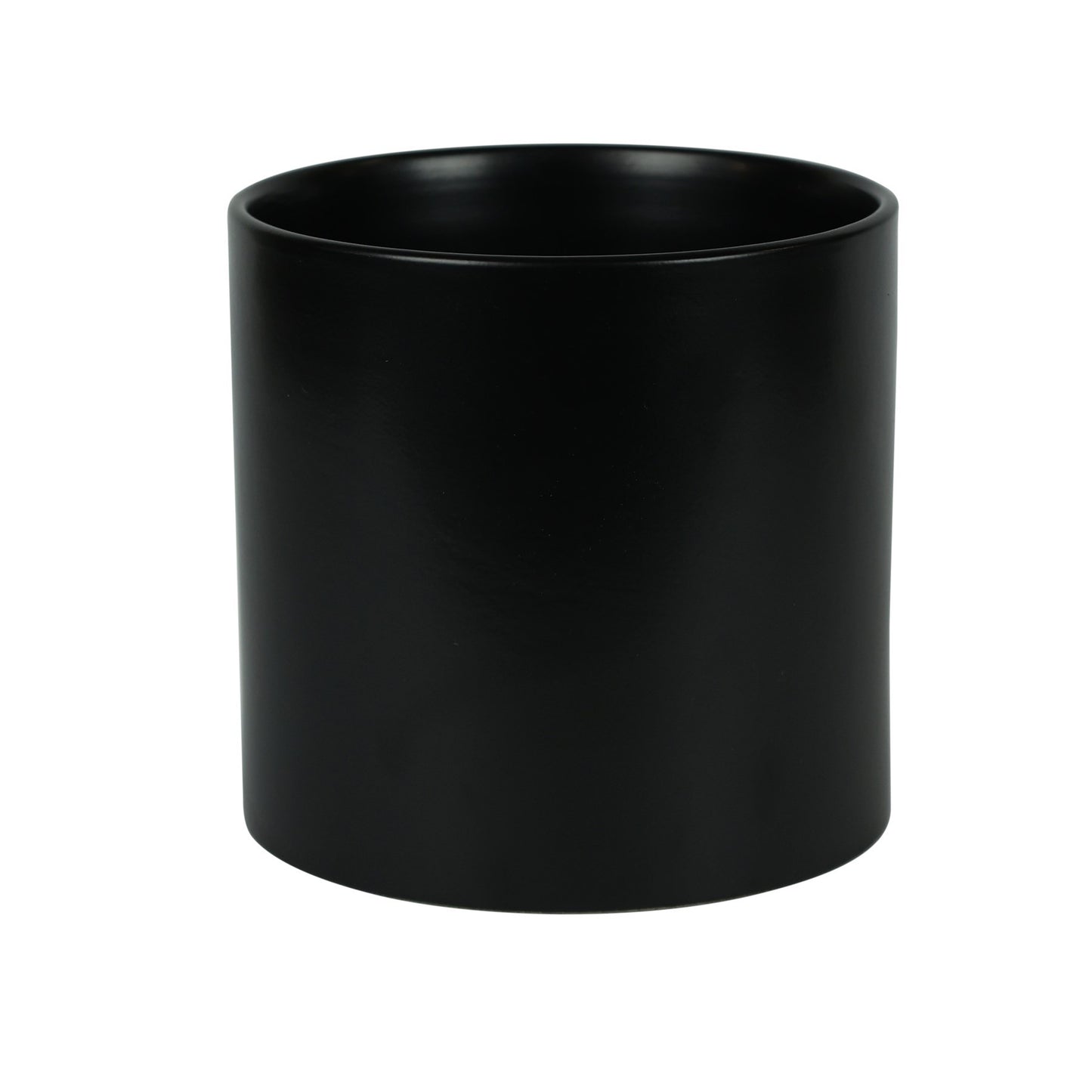 Hortus Sofia Matt Black Ceramic Pot (17cm)