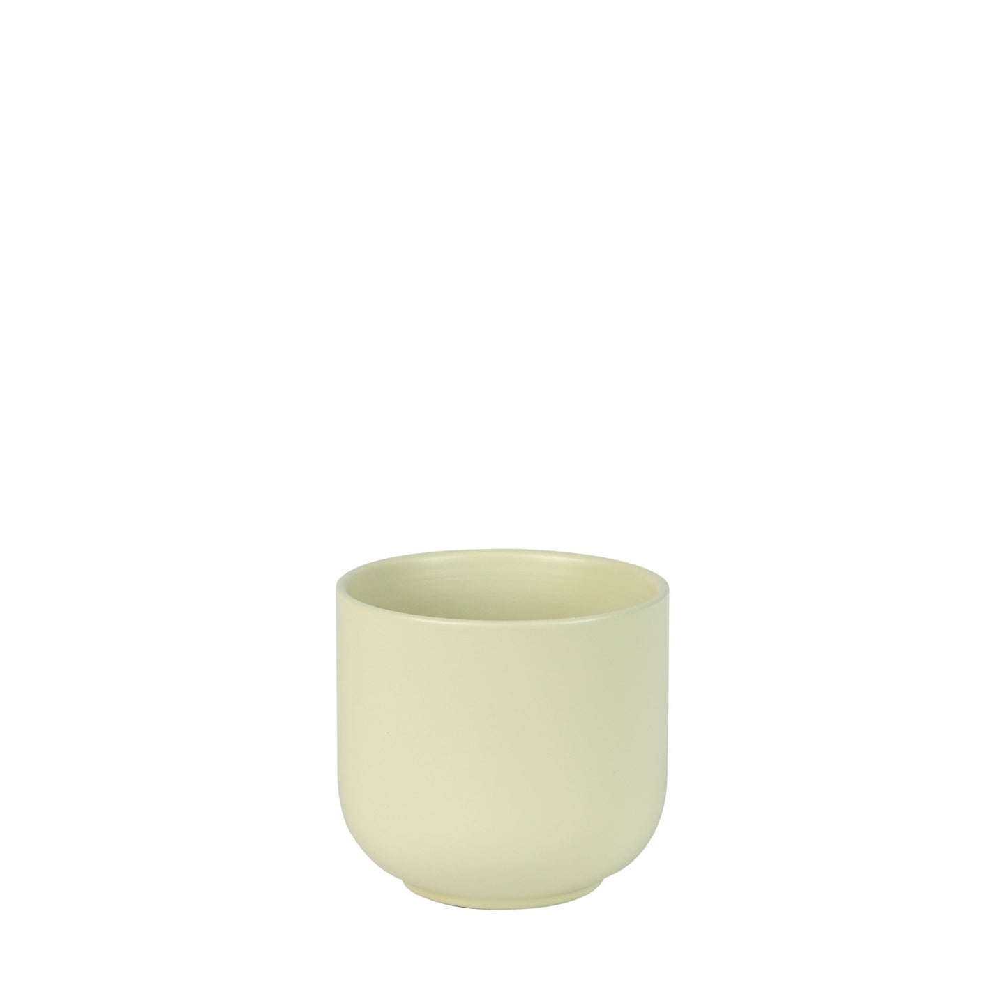 Hortus Havana Matt Cream Ceramic Pot (11cm)