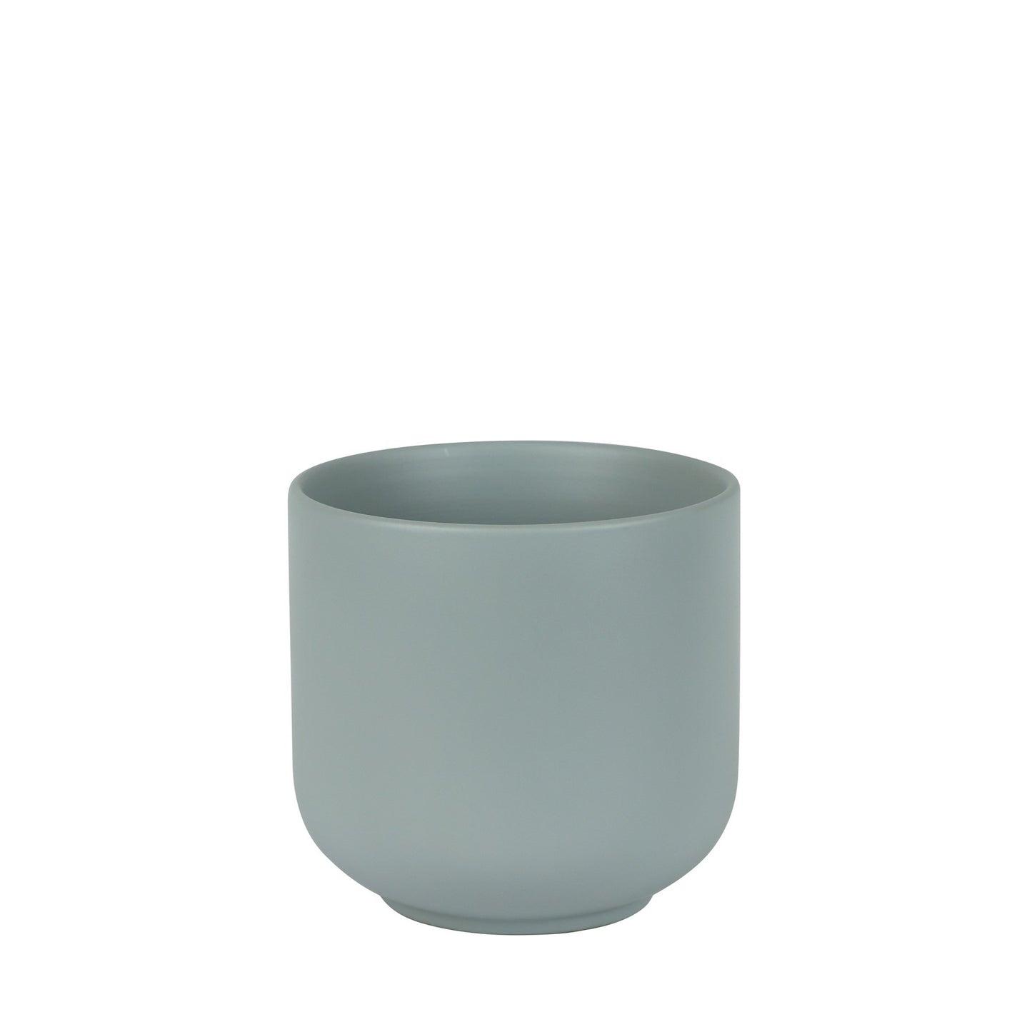 Hortus Havana Matt Grey Ceramic Pot (15cm)
