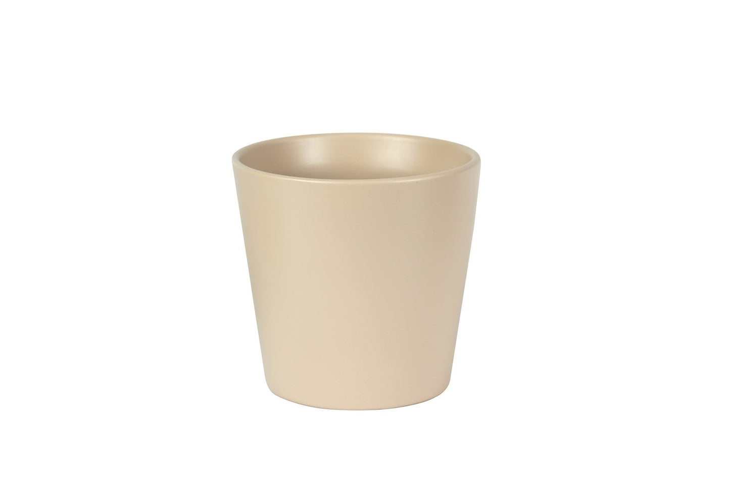 Hortus Vienna Matt Pink Ceramic Pot (15cm)
