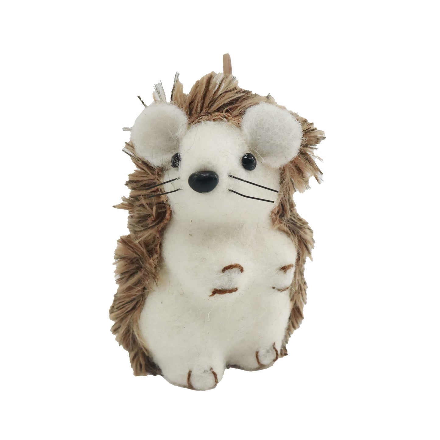 Sitting Hedgehog Ornament (9cm)
