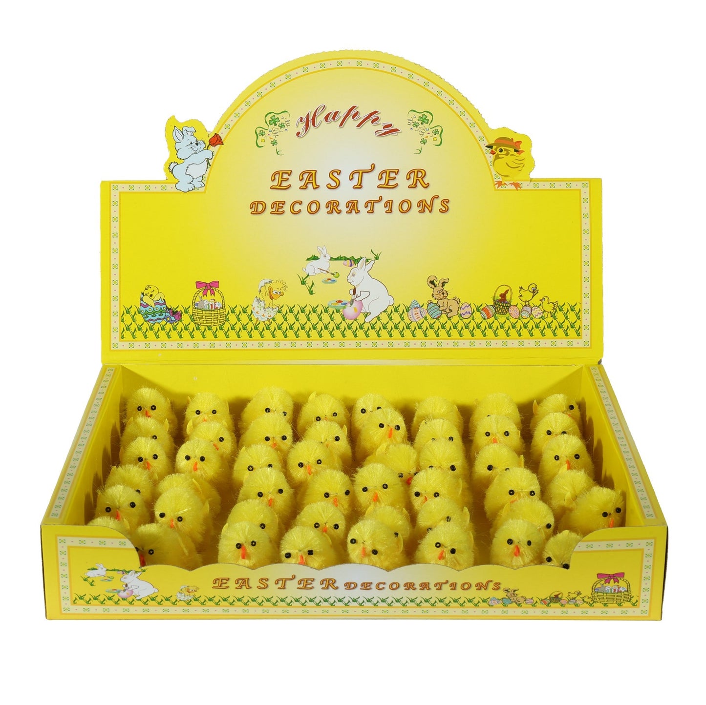 Pack of 48 Chicks In Tray (4cm)
