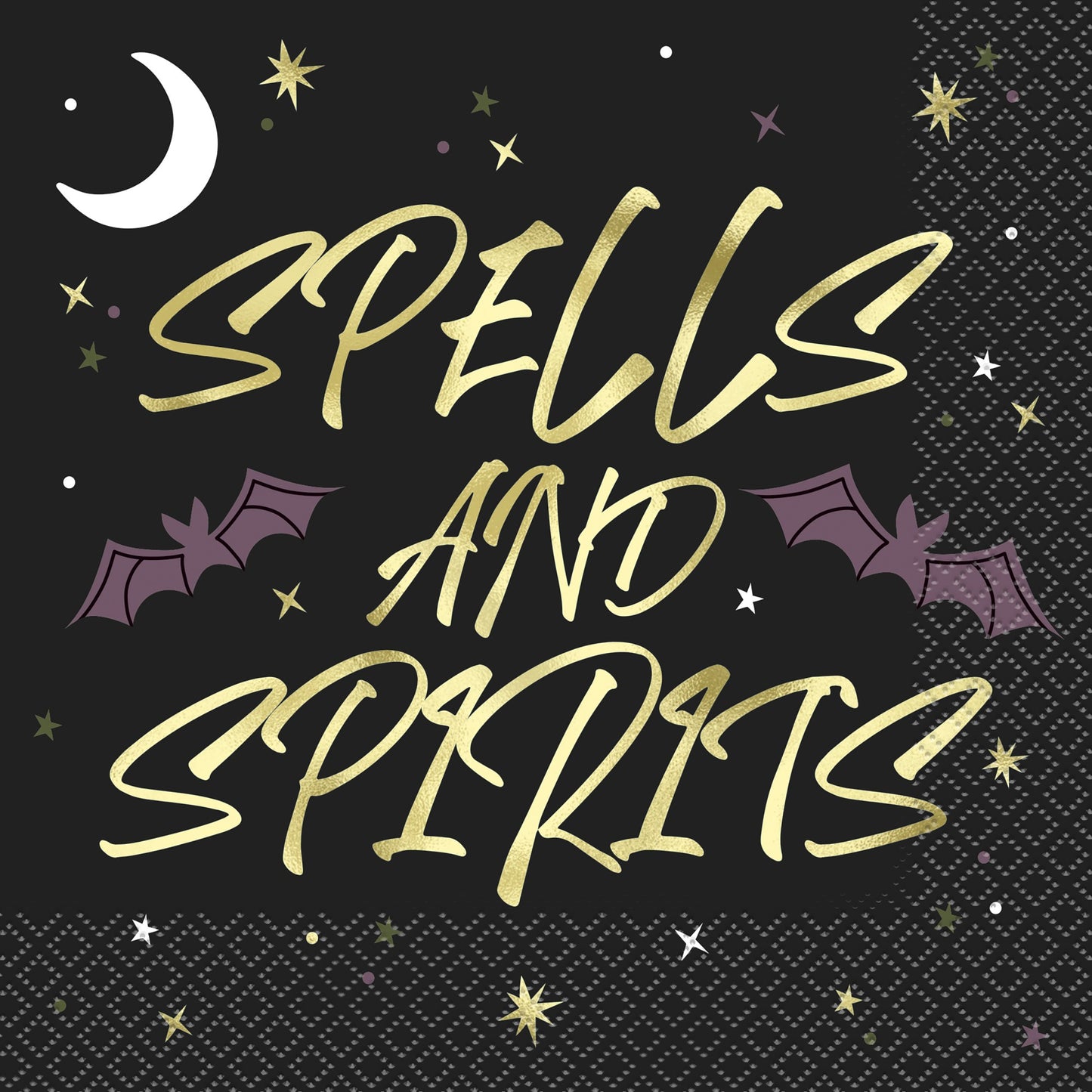 Black Spells and Spirits Napkins