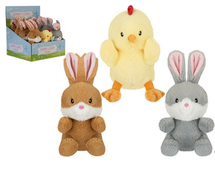Easter Plush 3 Asst (18cm)