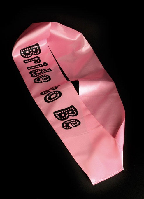 Bride to Be Miss Behave Sash