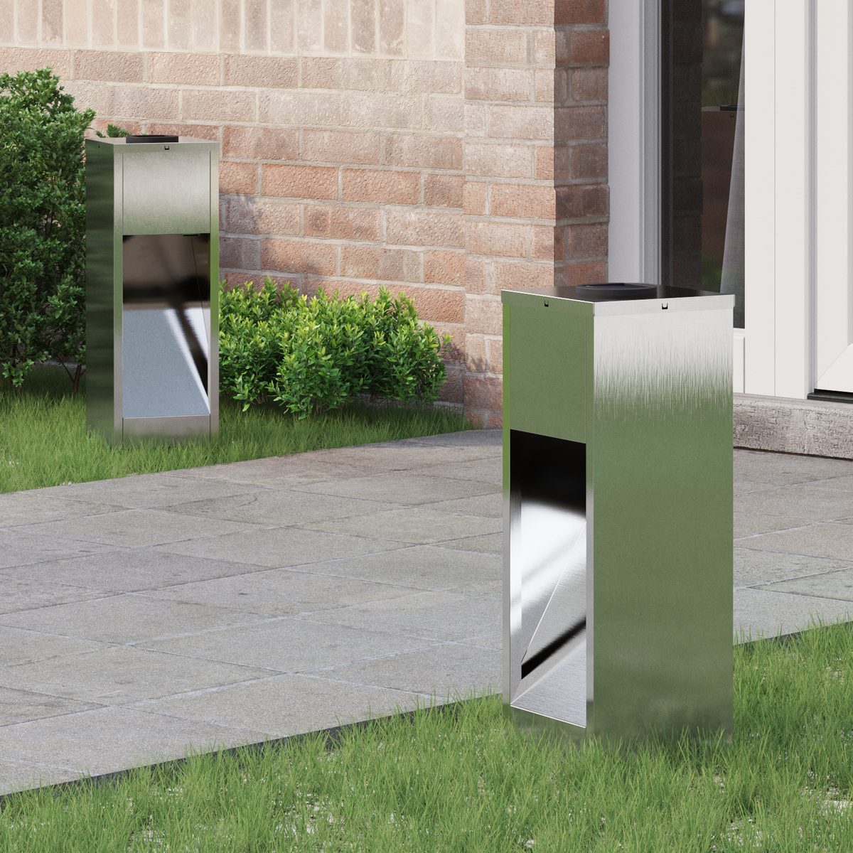 Solar Led Pathway Light 2 pcs Warm White 18 x 18 x 50 cm