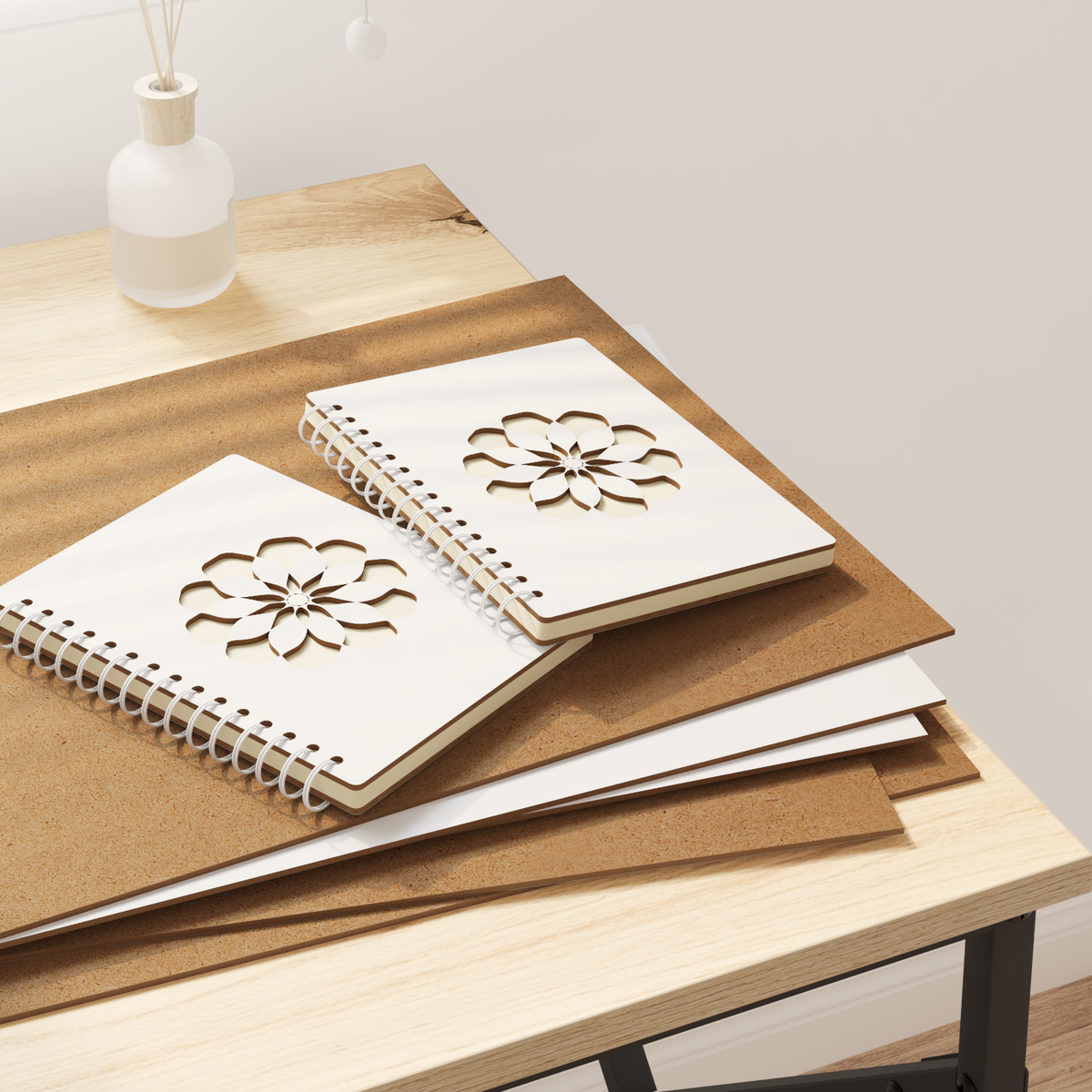 Decor Panels 50 pcs White 30 x 42 x 0.27 cm Engineered Wood