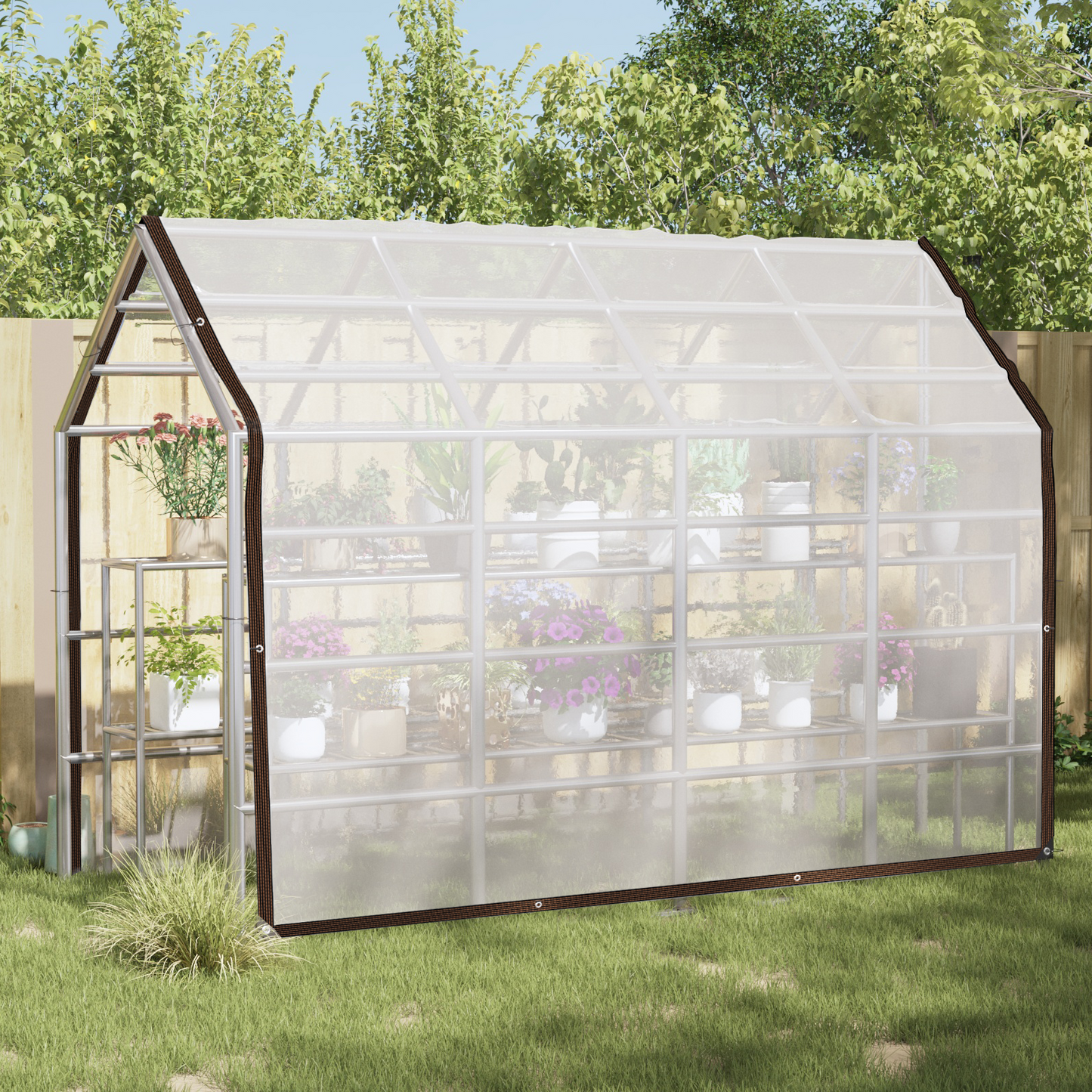 Plant Cover Transparent 3 x 4 m PE