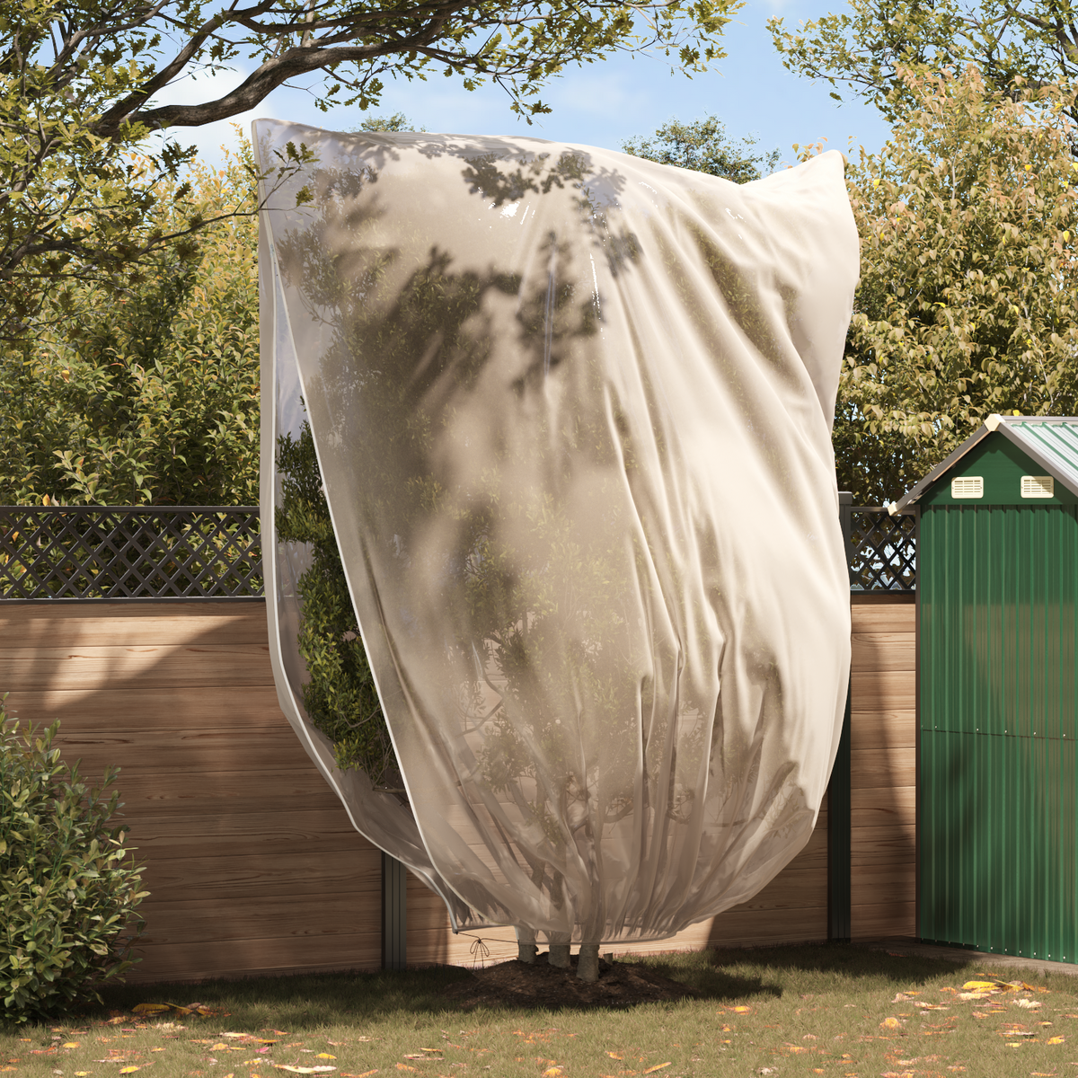 Frost Protection Plant Fleece Covers 3.5 x 2.5 m