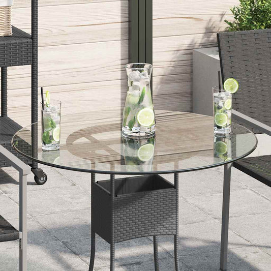 Table Top Tempered Glass Round 700 mm