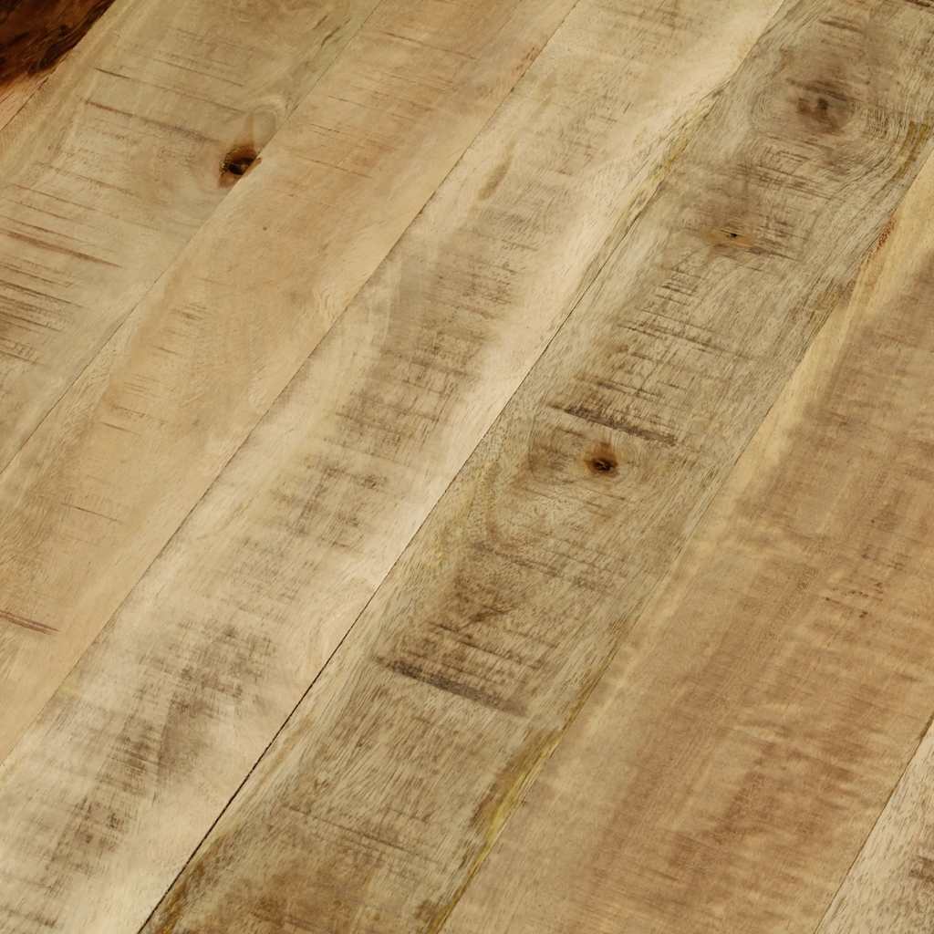 Coffee Table Solid Rough Mango Wood 60x40 cm