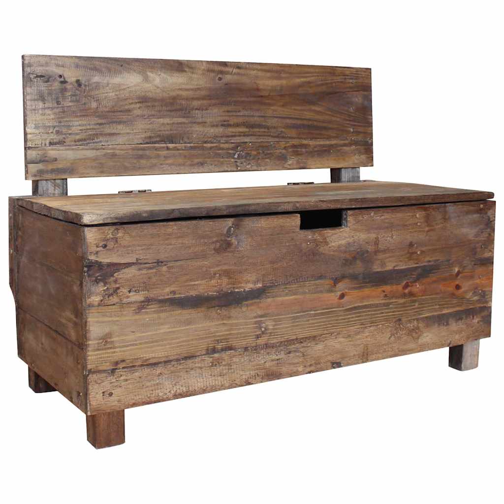 Bench Solid Mahogany Wood 86x40x60 cm
