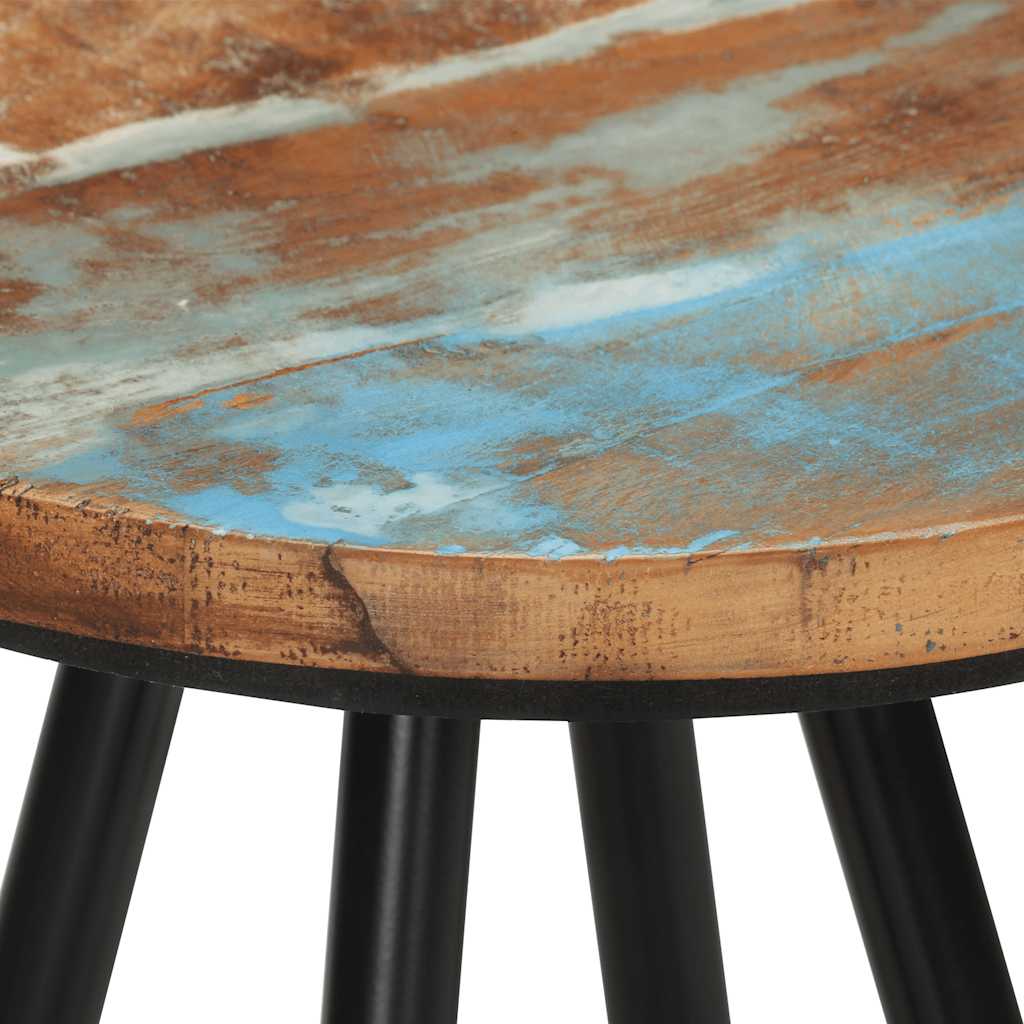 Bar Stools 4 pcs Solid Reclaimed Wood
