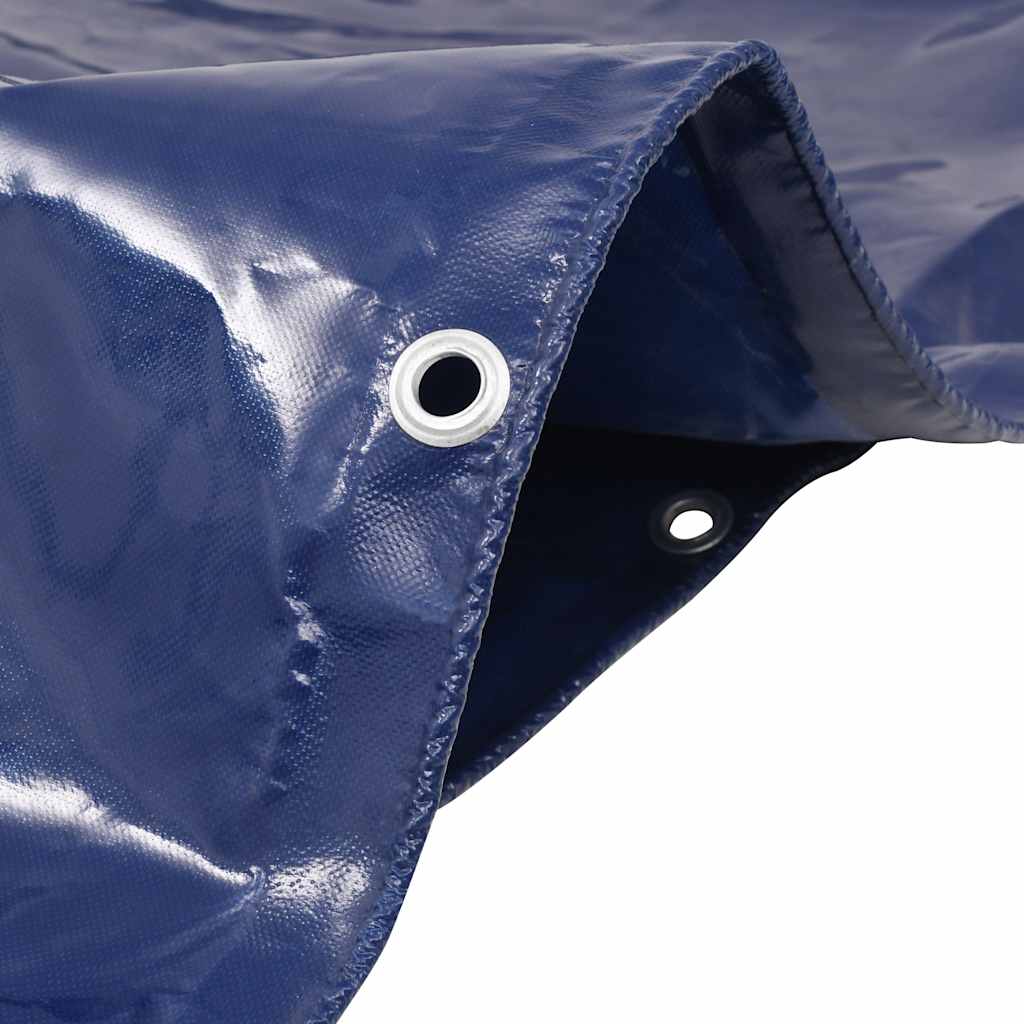 Tarpaulins Blue 4 x 5 m Canvas with PVC Coating