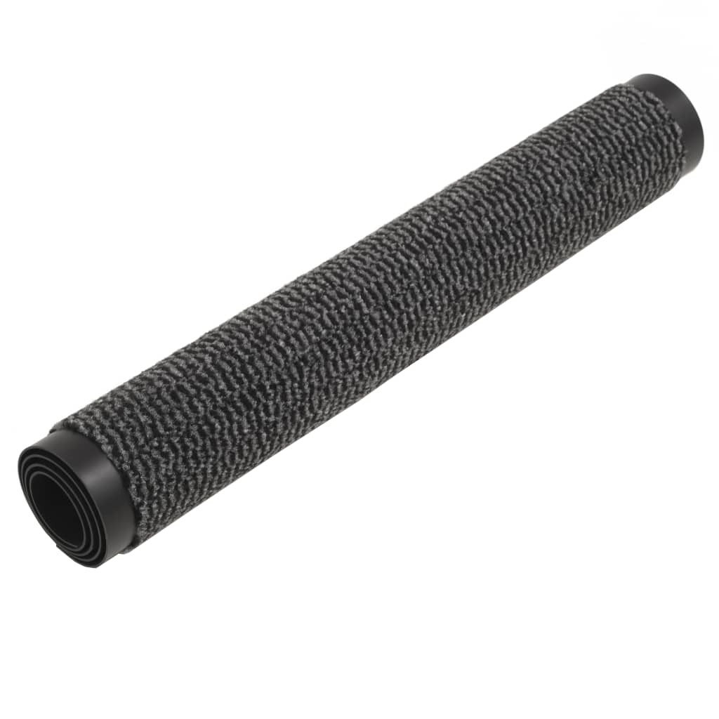 Dust Control Mat Rectangular Tufted 80x120 cm Anthracite