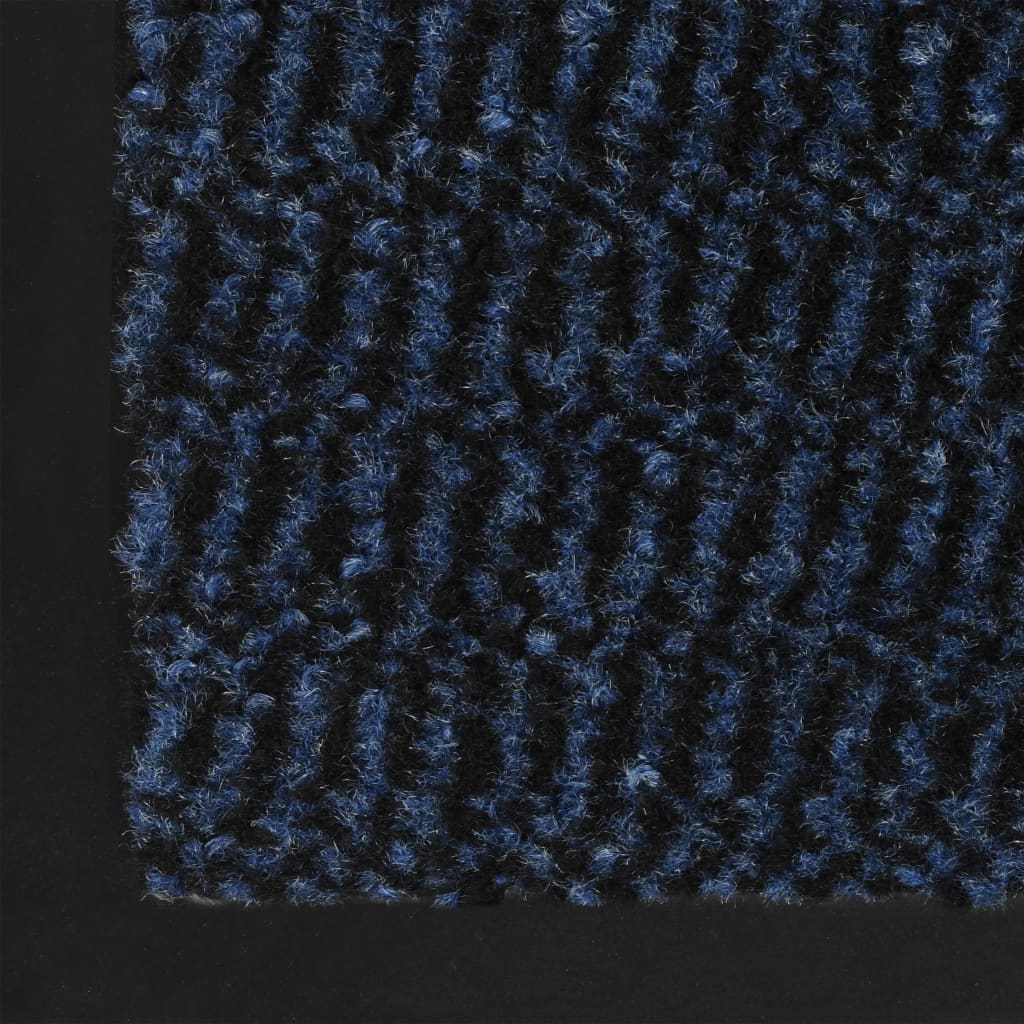 Dust Control Mat Rectangular Tufted 80x120 cm Blue