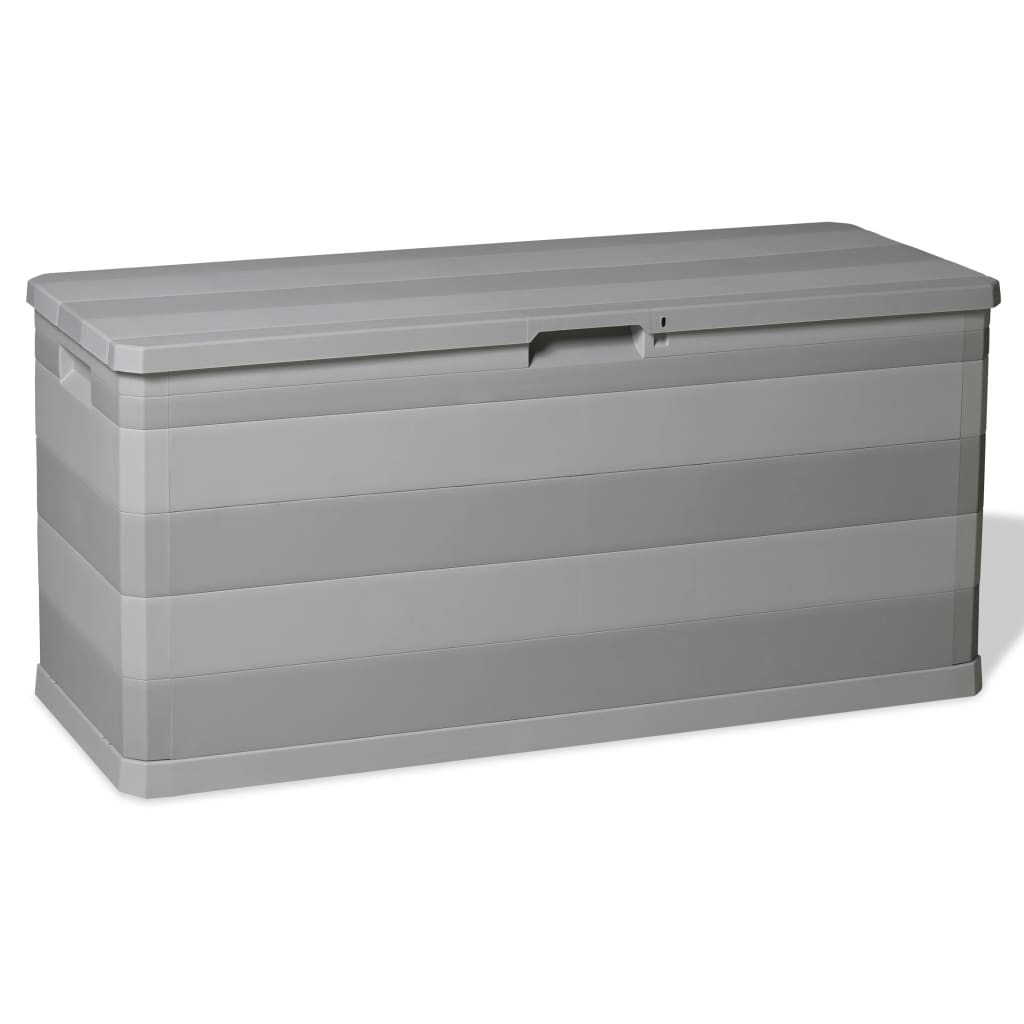 Outdoor Storage Box | Light grey | Polypropylene | 117x45x56 cm