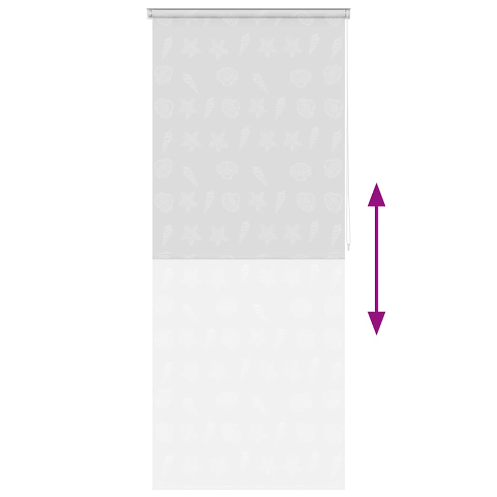 Shower Roller Blind 120x240 cm Sea Star