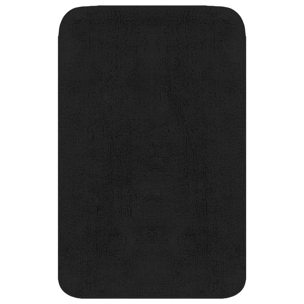 Bath Mat Set | Anthracite | Cotton