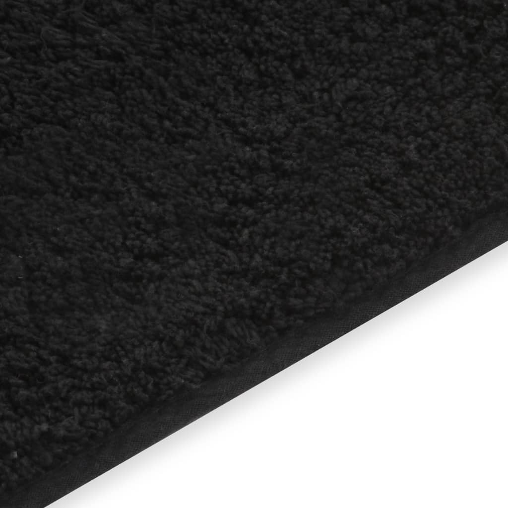 Bath Mat Set | Anthracite | Cotton