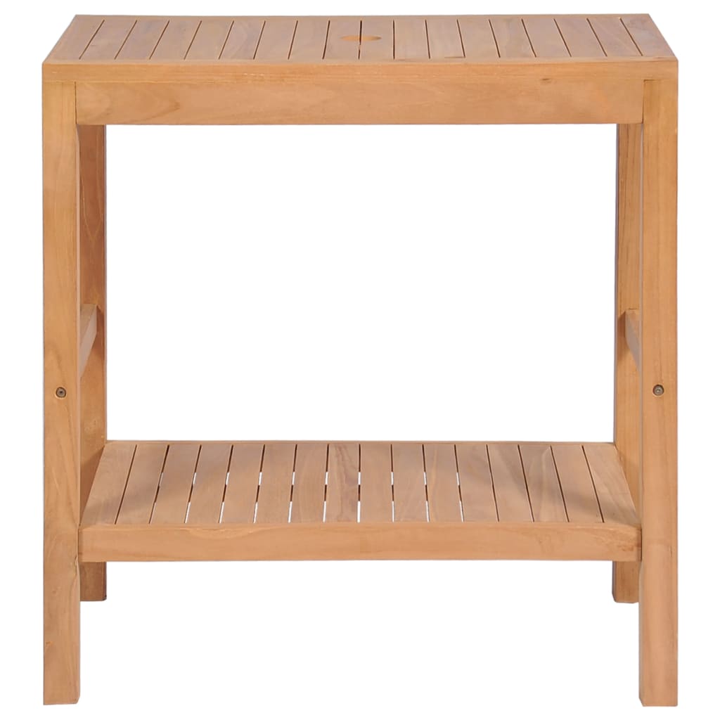 Bathroom Vanity Cabinet Solid Teak 74x45x75 cm