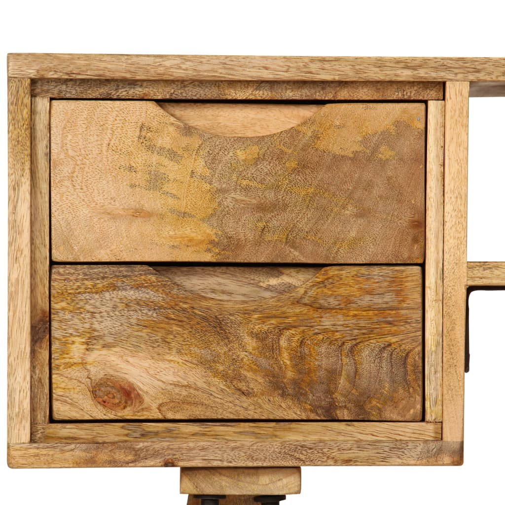 Writing Desk Solid Mango Wood 115x47x76 cm