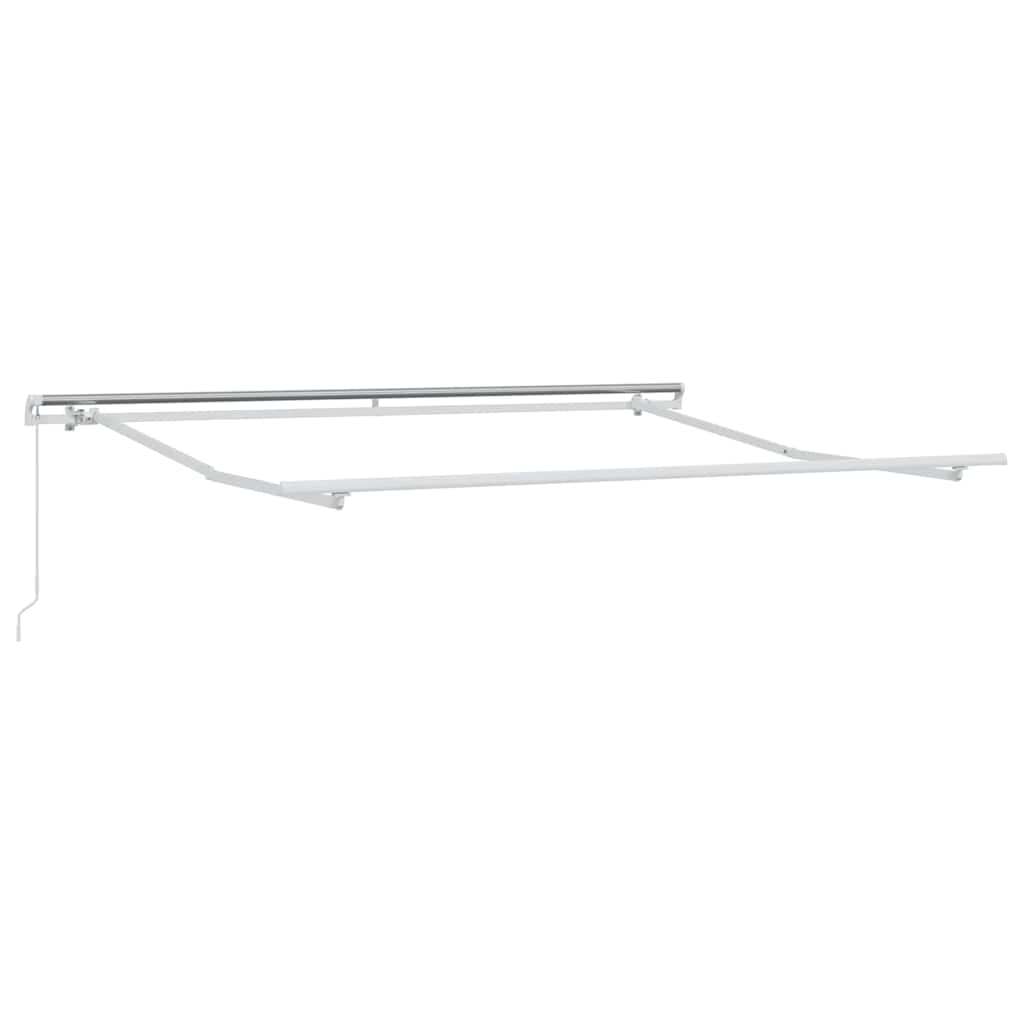 Awning Frame White 350 x 250 cm Aluminium