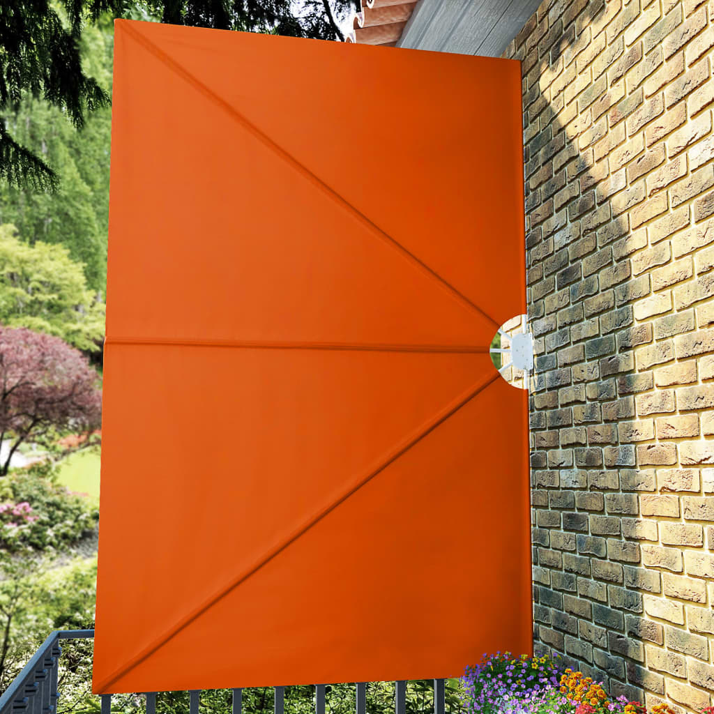 Collapsible Terrace Side Awning Terracotta 300x200 cm