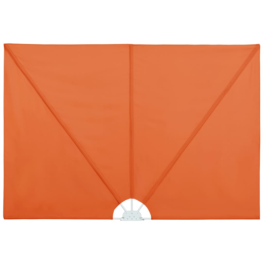 Collapsible Terrace Side Awning Terracotta 400x200 cm
