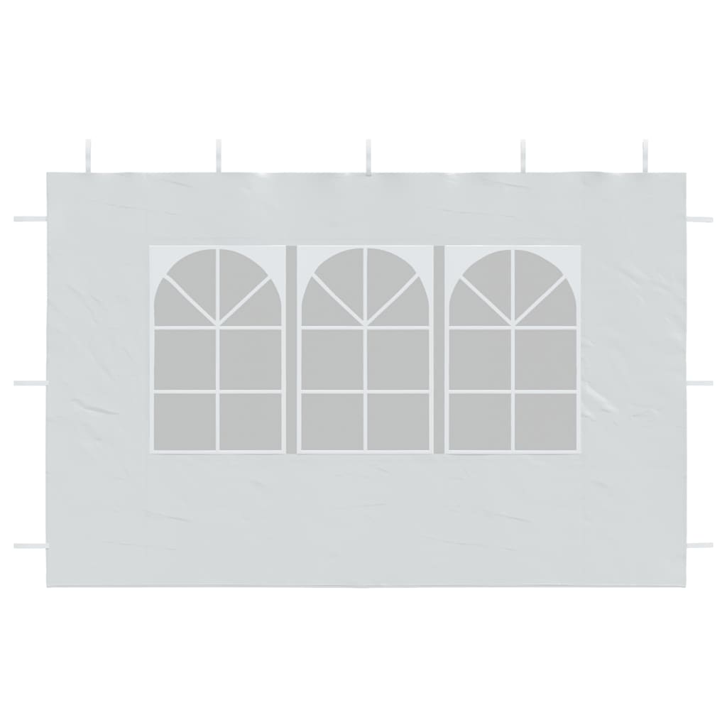Gazebos White PE and Steel
