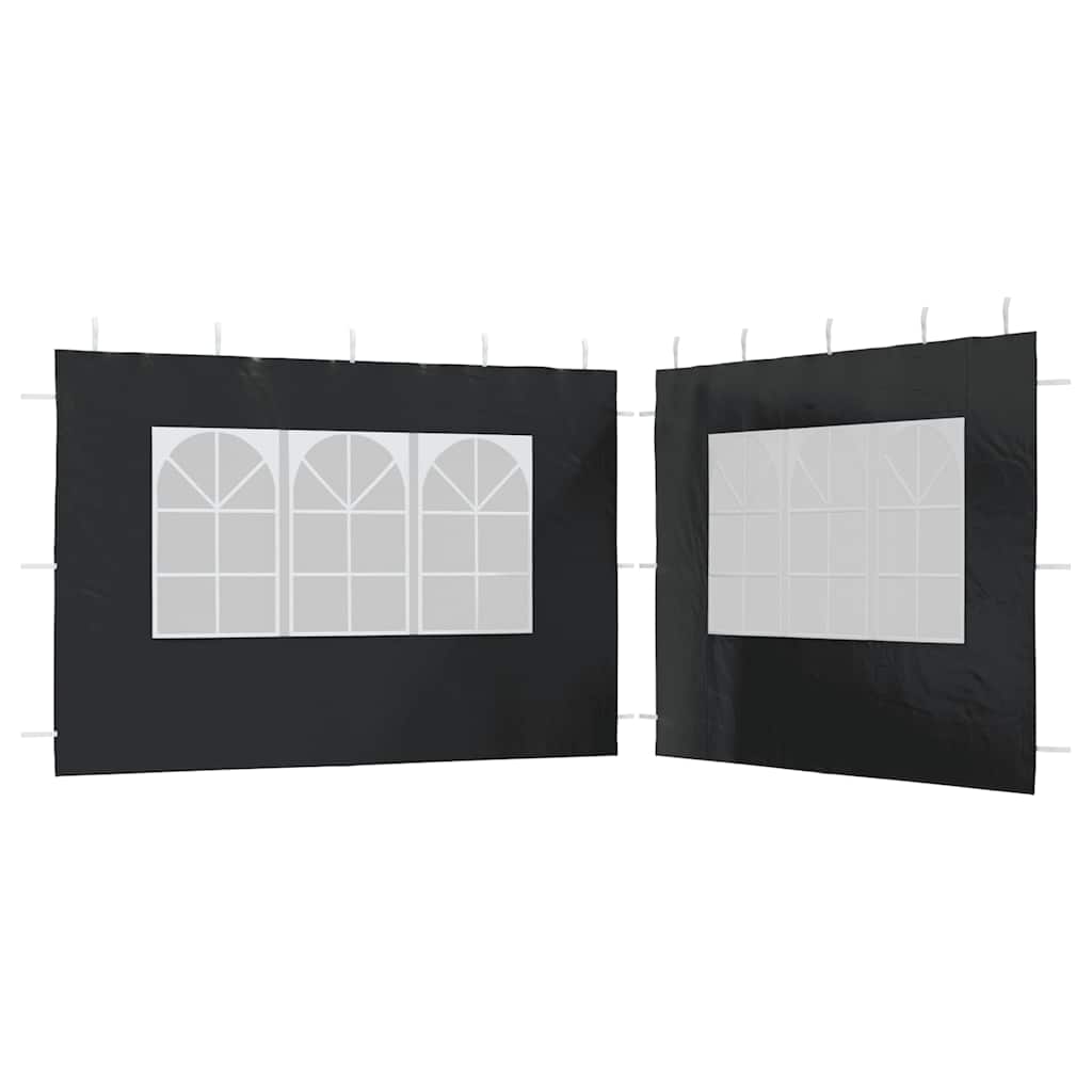 Gazebos Anthracite PE and Steel