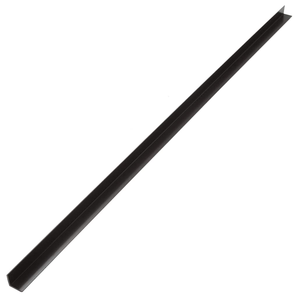 5 pcs Decking Angle Trims WPC 170 cm Dark Brown