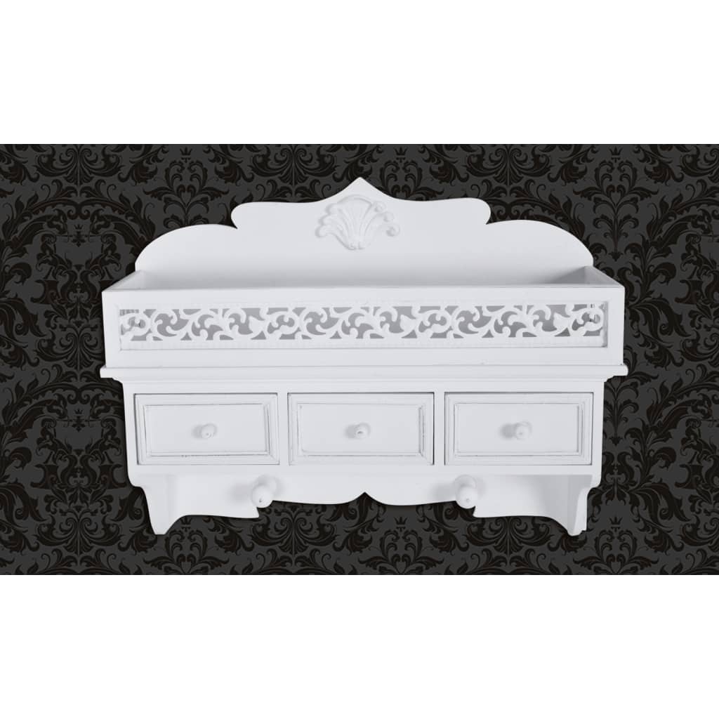 Shelf | White | High-density fibreboard (MDF) | Medium | Wall Shelf
