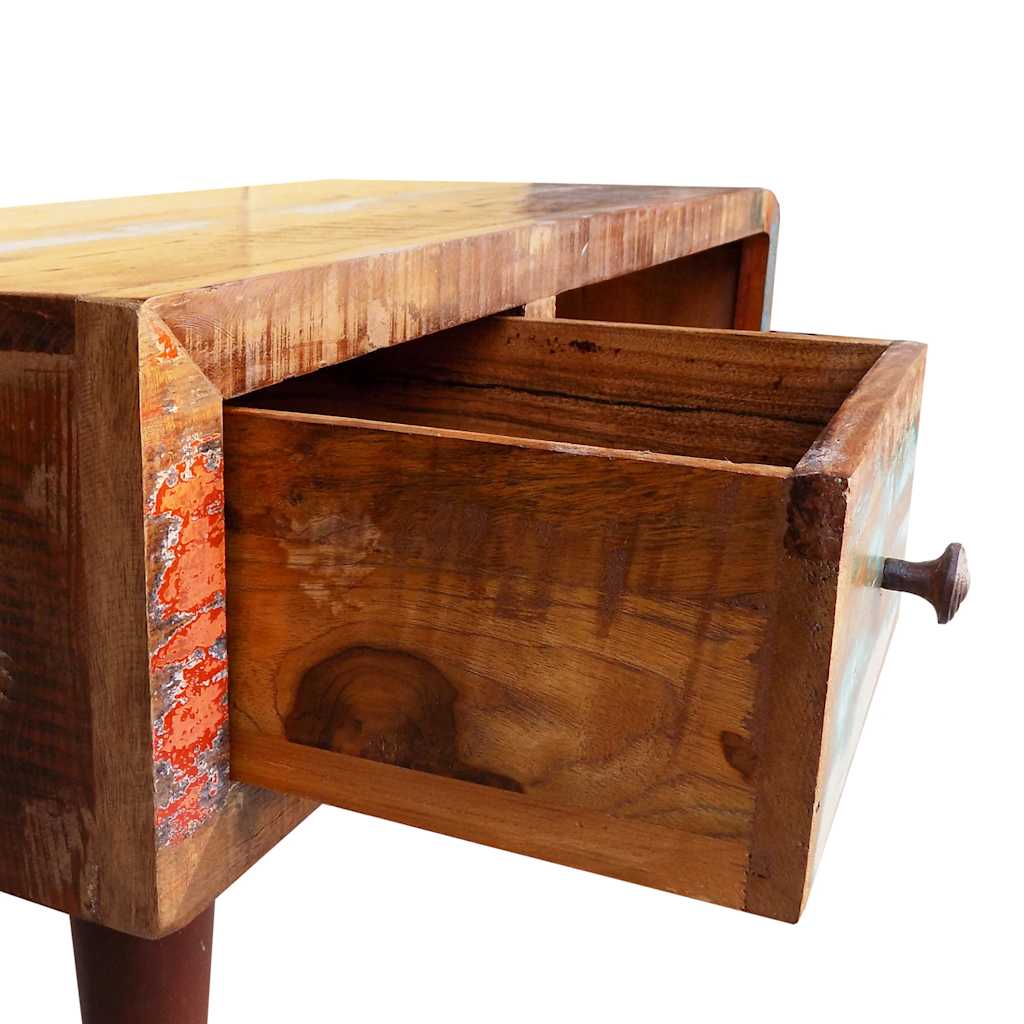 Coffee Table | Multicolour | Reclaimed solid wood | Small | Rectangular