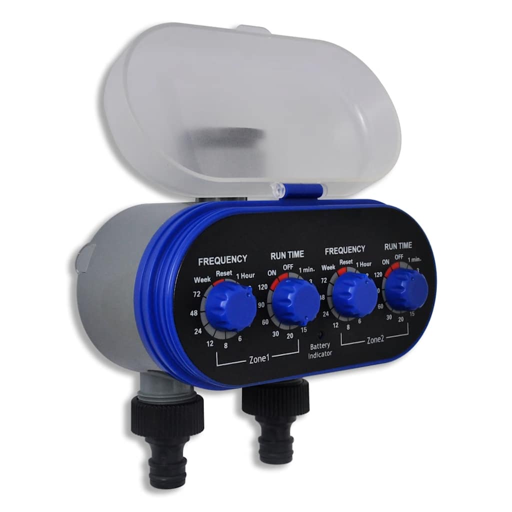 Water Timer | Blue, Black | ABS | Compact | Adjustable Armrests