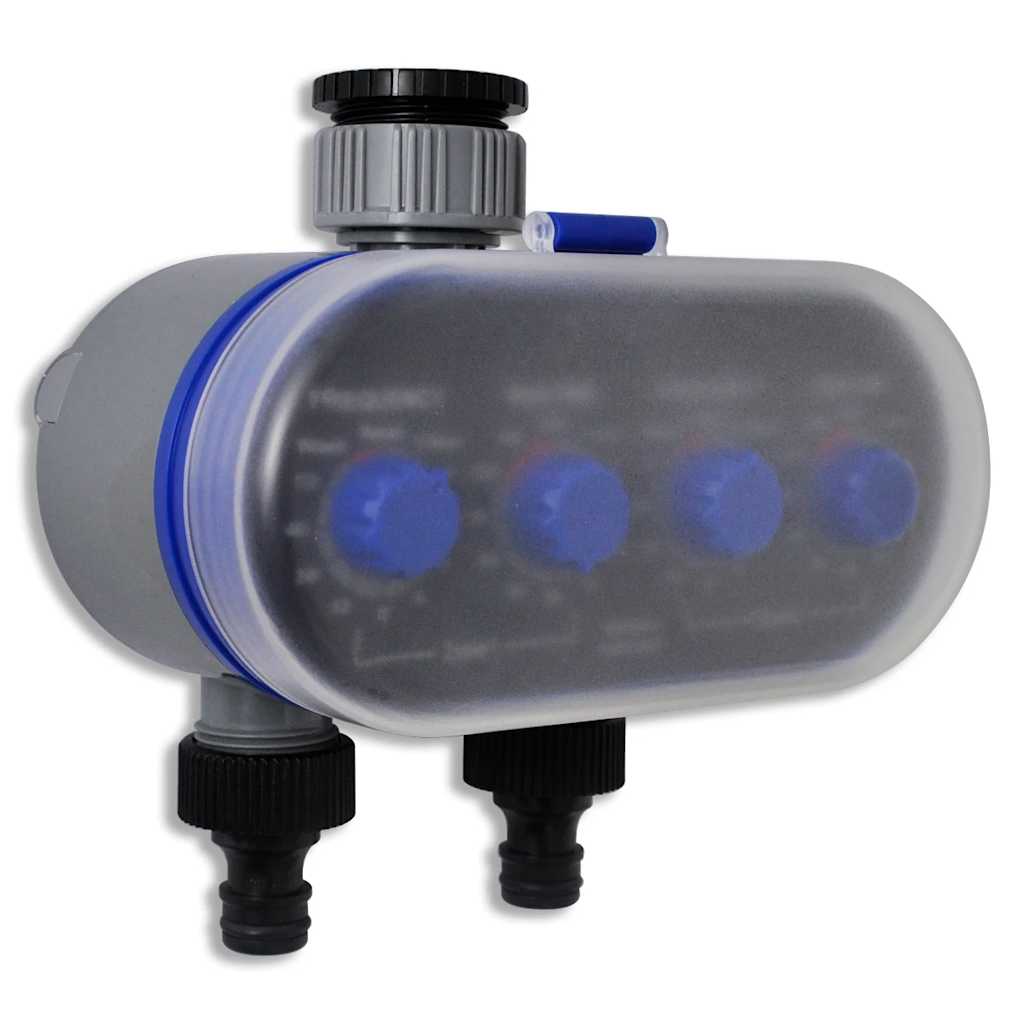 Water Timer | Blue, Black | ABS | Compact | Adjustable Armrests