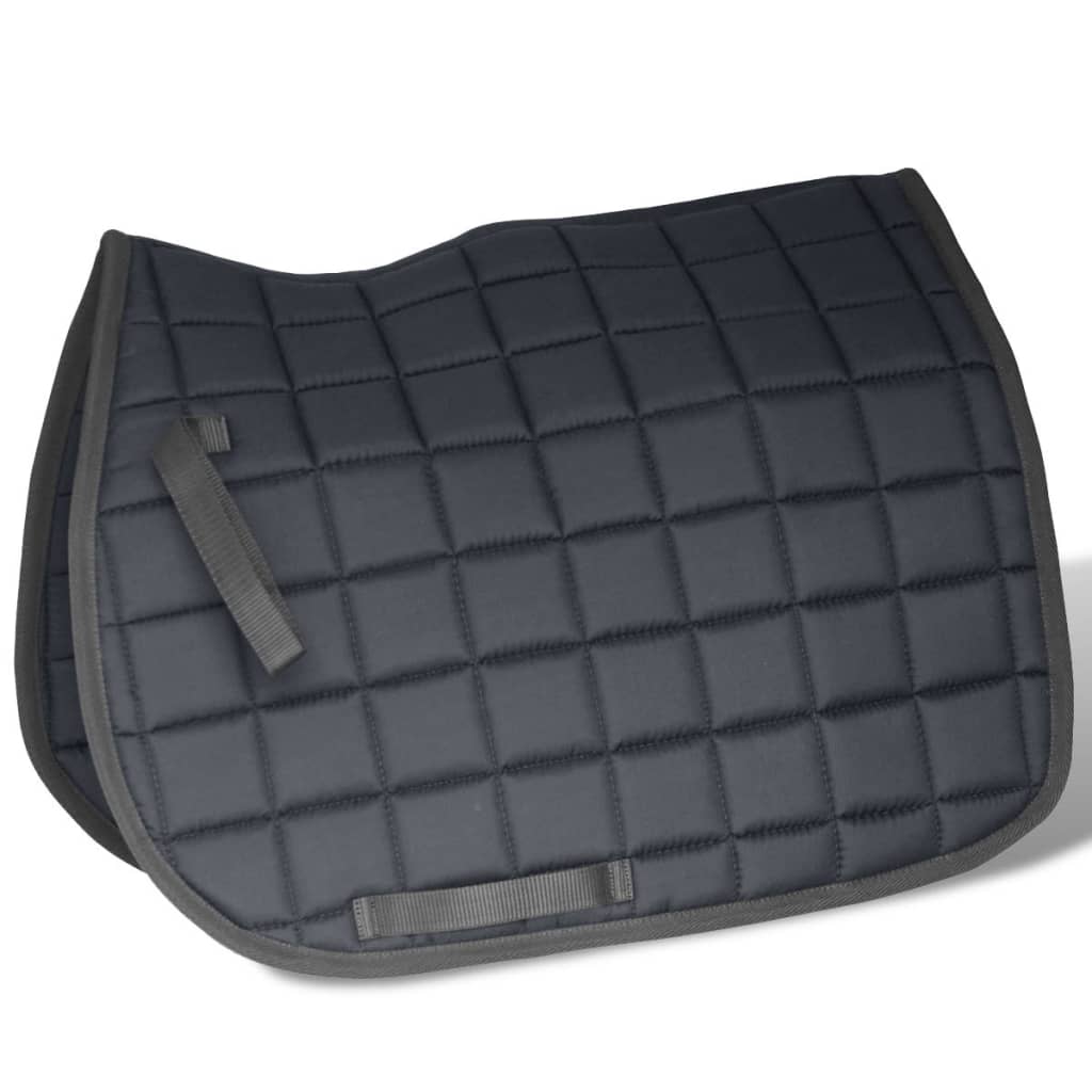 Horse Riding Saddle | Black | Leather | 17.5 inch | Durable