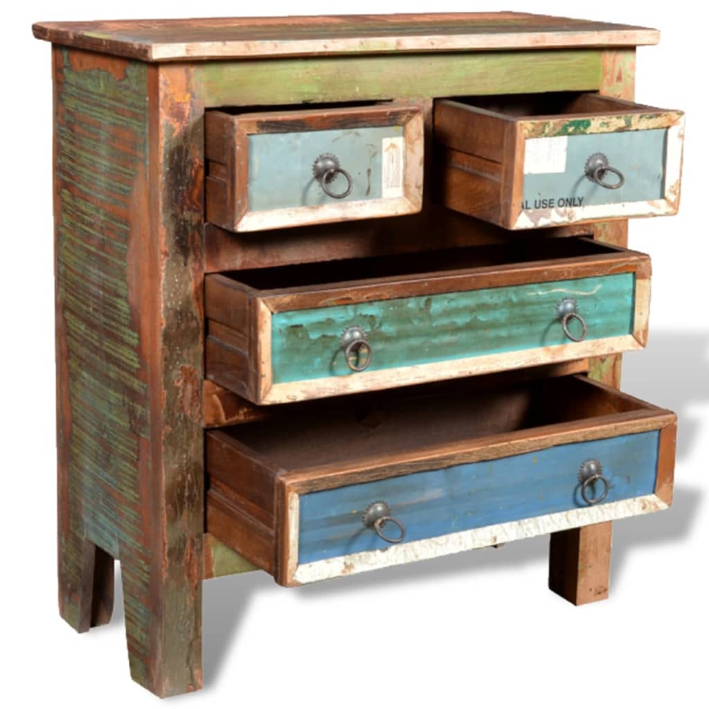 Vintage Cabinet | Multicolour | Reclaimed solid wood | Medium | Storage
