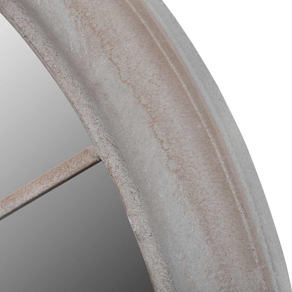 41225 vidaXL Rustic Arch Garden Mirror 69x89 cm for Both Indoor and Outdoor Use