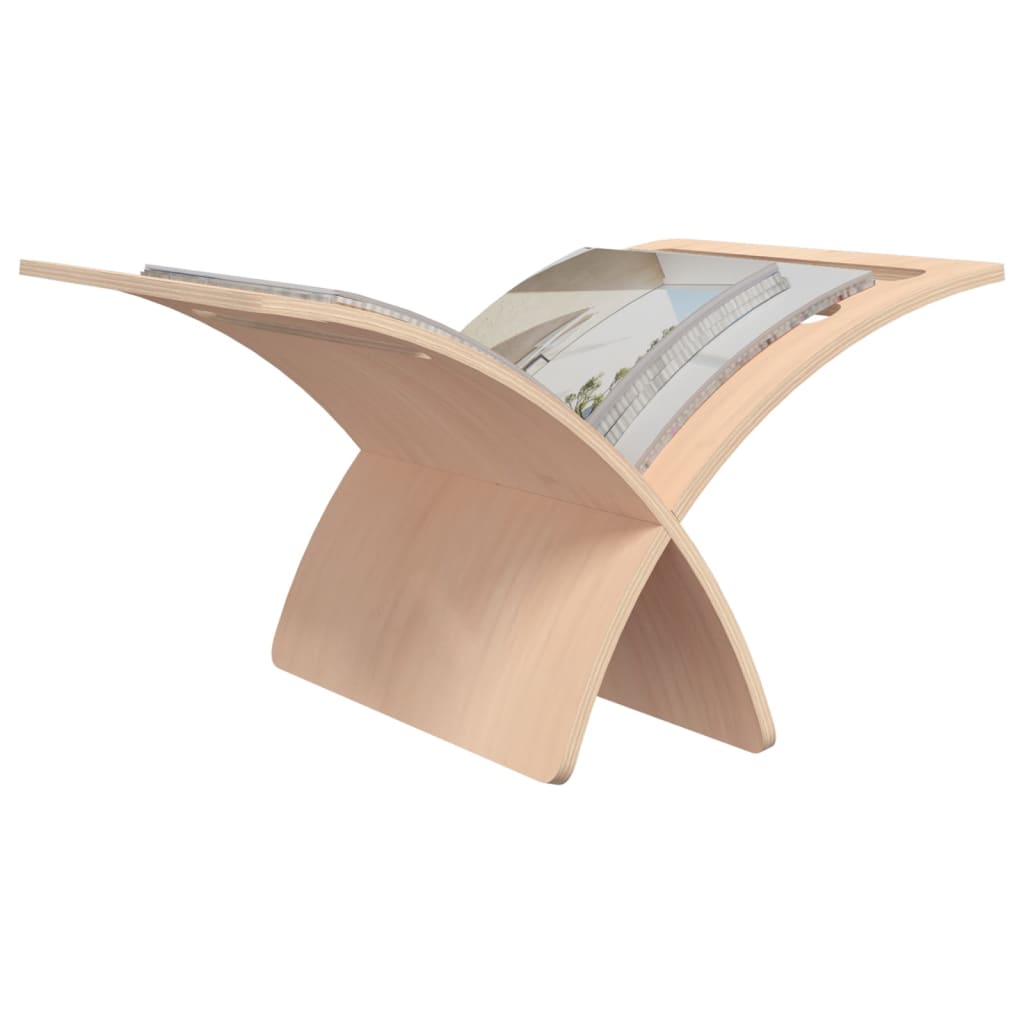 Magazine Rack | Natural | Poplar plywood | Medium | Simple