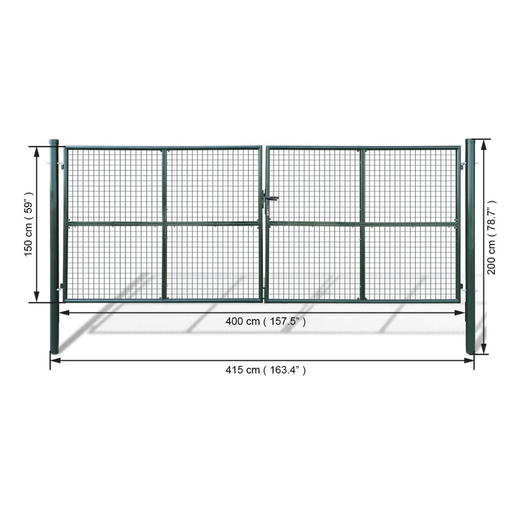Mesh Garden Gate 400x150 cm