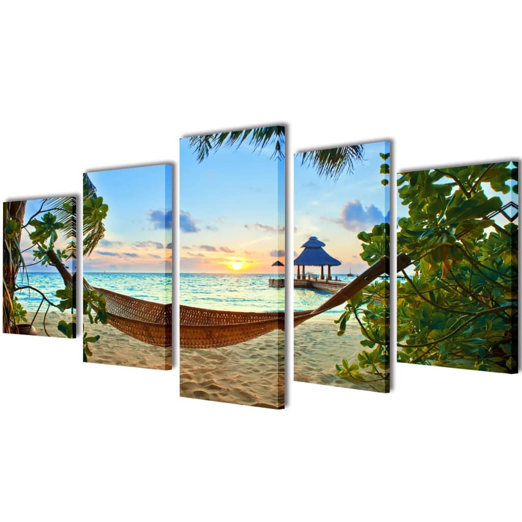 Canvas Painting | Multicolour | Canvas, Wood | Large | Wall mounting