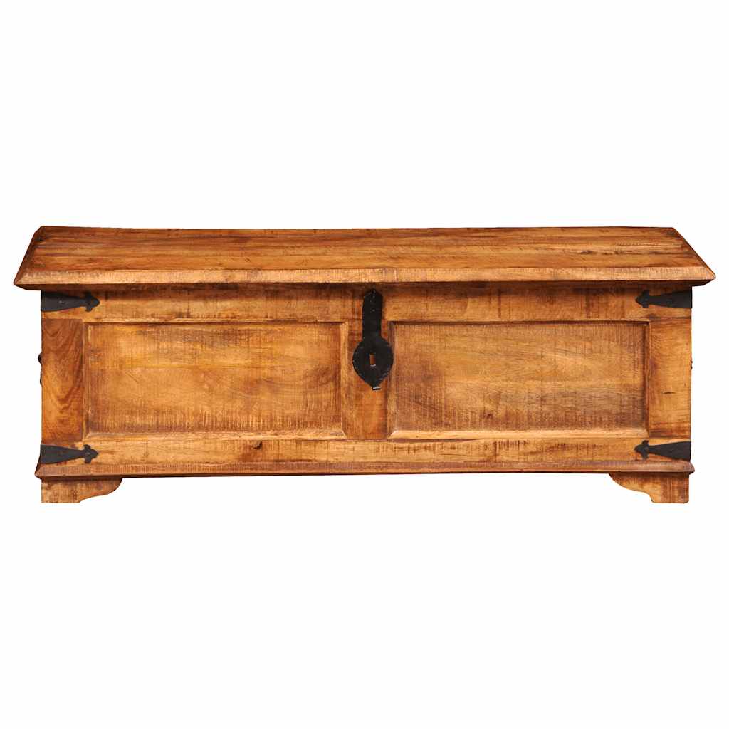 Storage Chest Rough Mango Wood