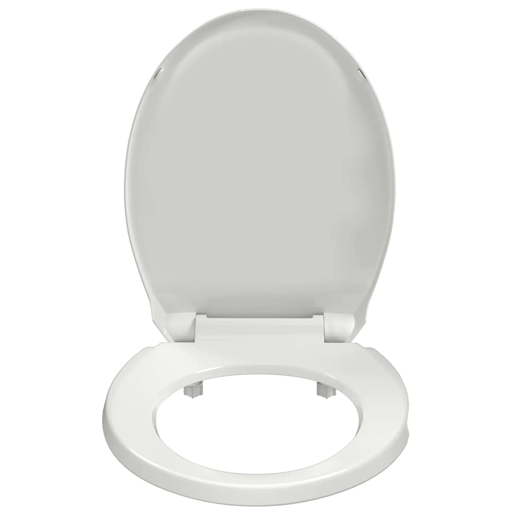 Soft-close Toilet Seat White Oval