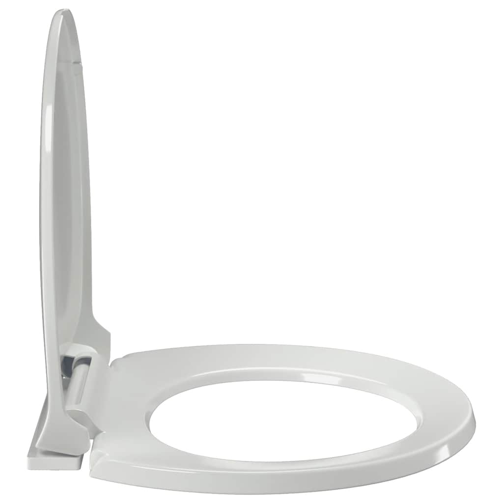 Soft-close Toilet Seat White Oval