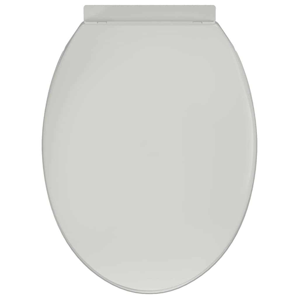 Soft-close Toilet Seat White Oval